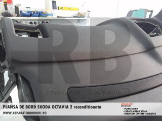 Reconditionare plansa de bord Skoda Octavia 2