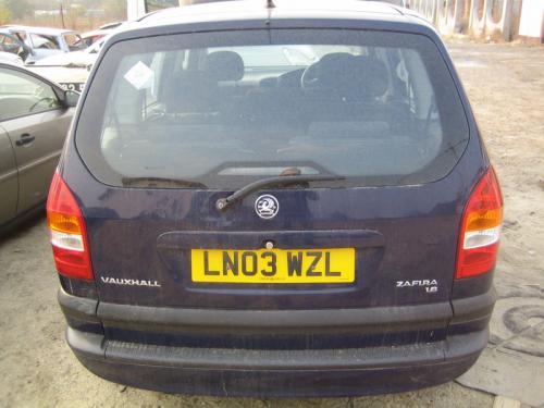 Vand Bara spate Opel Zafira 2003